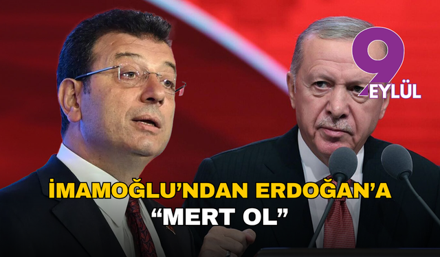 İmamoğlu'ndan, Erdoğan'a sert çağrı: 'Mert ol!'