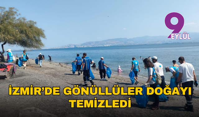 Çakalburnu Lagünü’nde çevre için el ele: İzmir’de gönüllüler doğayı temizledi
