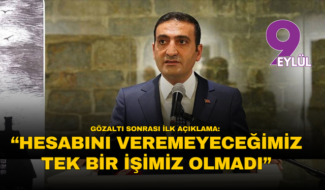 İnan Güney’den gözaltı sonrası ilk açıklama: “Hesabını veremeyeceğimiz tek bir işimiz olmadı”