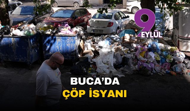 İzmir Buca'da çöp isyanı