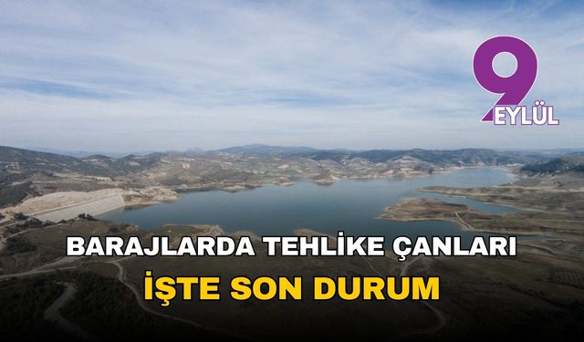 İzmir barajlarında son durum: 26 Ağustos 2025 İZSU baraj doluluk oranları