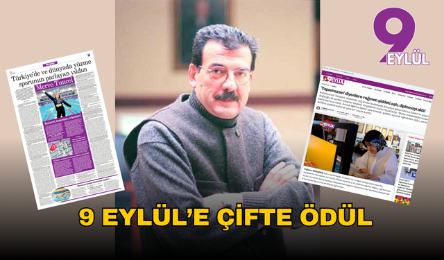 Şakir Süter'den 9 Eylül'e çifte ödül!