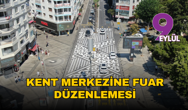 İzmir Enternasyonal Fuarı öncesi kent merkezinde büyük yaya düzenlemesi