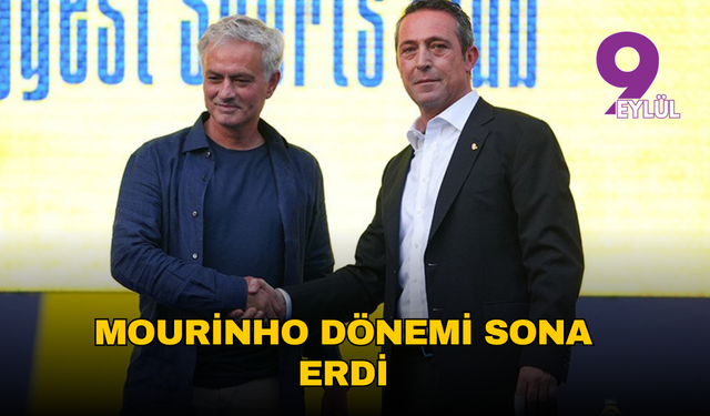 Fenerbahçe’de Mourinho dönemi sona erdi