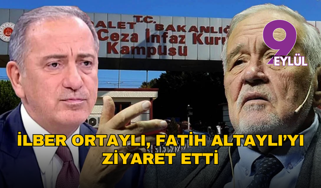 İlber Ortaylı’dan Silivri’de Fatih Altaylı ziyareti: “Morali yüksek, güçlü gördüm”
