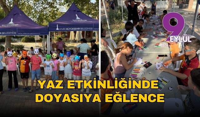 Yaz Etkinliğinde doyasıya eğlence