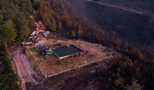 Soma’da orman yangını büyüyor: Mahalle boşaltıldı, 1 şüpheli gözaltında