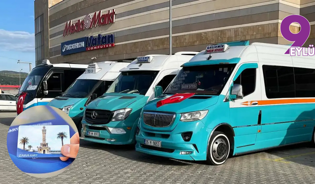 İzmir minibüslerinde dijital ödeme dönemi: Nakit tarih oluyor