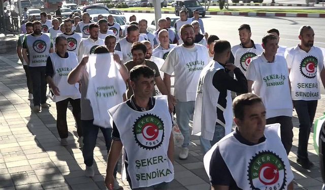 Şeker emekçileri greve doğru