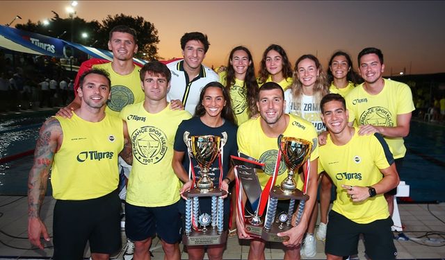 Fenerbahçe’den yüzmede rekor zafer: 6 kupanın 5’i sarı lacivertlilerin