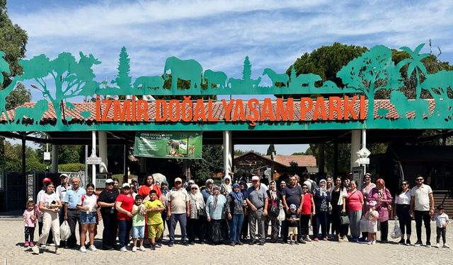 Ödemişli afetzedelere moral gezisi