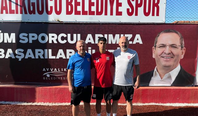 Ayvalıkgücü’nün yeni umudu: 16 yaşındaki Ferhat sahneye çıktı