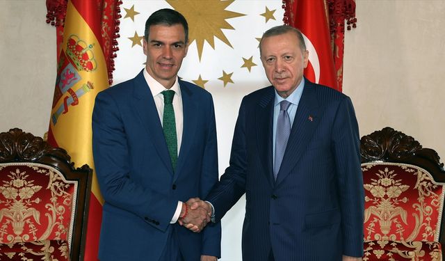 Cumhurbaşkanı Erdoğan, İspanya Başbakanı Sanchez'le telefonda görüştü