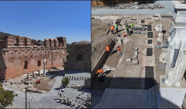Pergamon'un Kızıl Avlu'su ziyarete açılacak