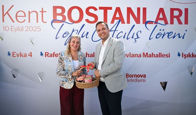Bornova’da 4 yeni Kent Bostanı açıldı: Kadınlar üretime katılıyor