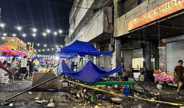 Filipinler'de 6,9 büyüklüğündeki depremde 5 kişi hayatını kaybetti