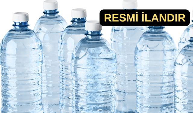 İzmir Jandarma Tedarik Merkez Komutanlığı su satın alacak