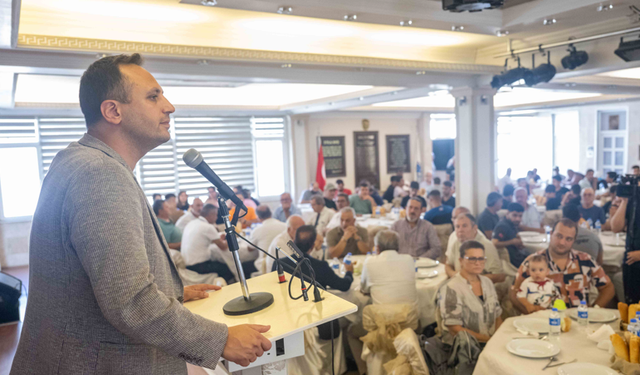Başkan Eşki sanayi esnafıyla kuru fasulye etkinliğinde buluştu