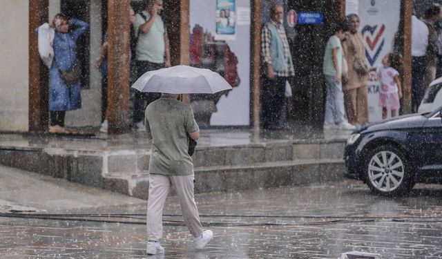 Meteoroloji’den 10 il için sağanak uyarısı yapıldı