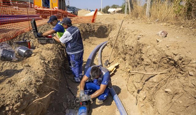 İZSU’dan Tire’ye dev yatırım: 4,5 km hat yenileniyor