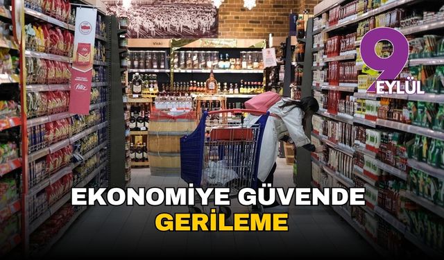Ekonomiye güvende gerileme