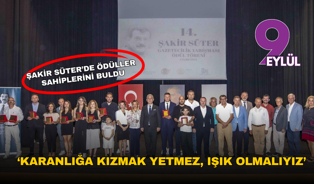 14. Şakir Süter Gazetecilik Yarışması'nın ödülleri sahiplerini buldu!