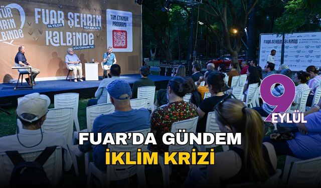 Fuarda gündem iklim krizi
