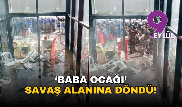'Baba ocağı'  savaş alanına döndü! CHP İstanbul İl Başkanlığı bu hale geldi