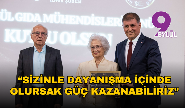 Tugay: “Sizinle dayanışma içinde olursak güç kazanabiliriz”