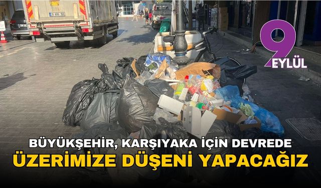 Başkan Tugay Karşıyaka için devrede: Üzerimize düşeni yapacağız