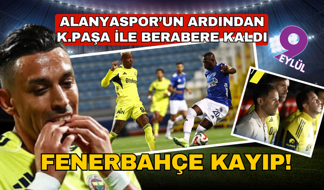 10 kişili Kasımpaşa'dan Fenerbahçe'ye çelme