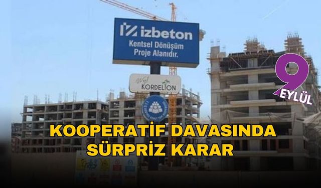 İzmir’deki kooperatif davasında 5 tahliye