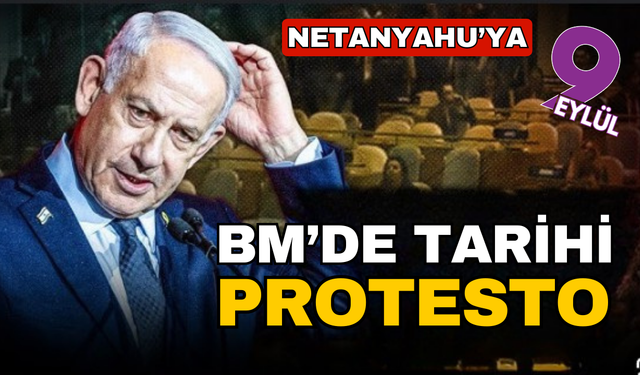 Salonu terk ettiler! Netanyahu'ya BM'de büyük şok