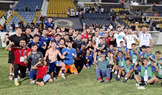 Menemen FK yükselişini sürdürüyor