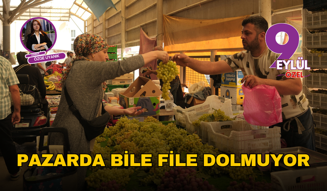 Pazarda bile file dolmuyor