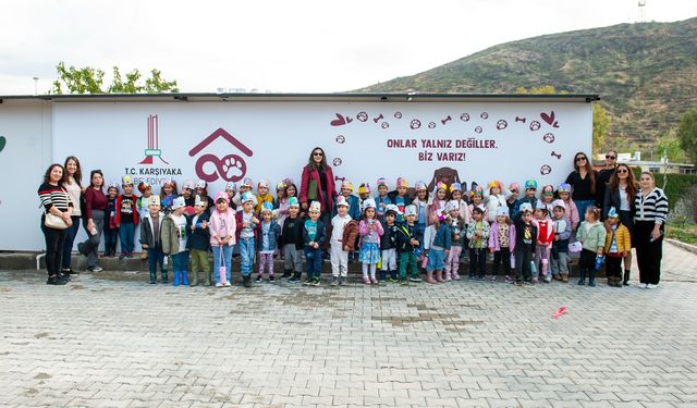 Bakioğlu Can Dostlarımız Yaşam Merkezi öğrencileri ağırlıyor