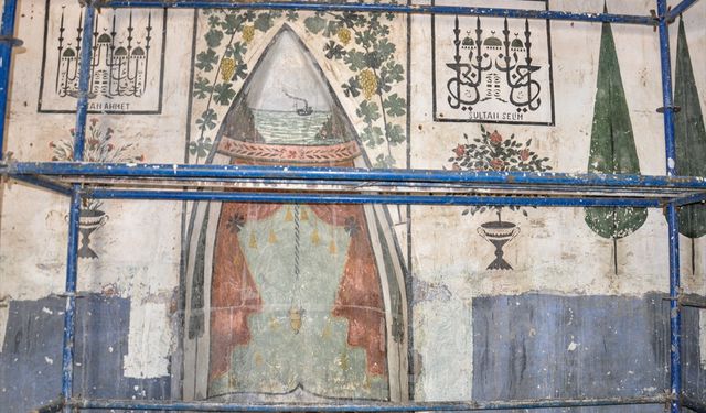 İzmir'in "hayalet köyü" Lübbey'deki tarihi cami restore ediliyor