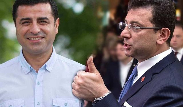 Ekrem İmamoğlu’ndan Demirtaş mesajı