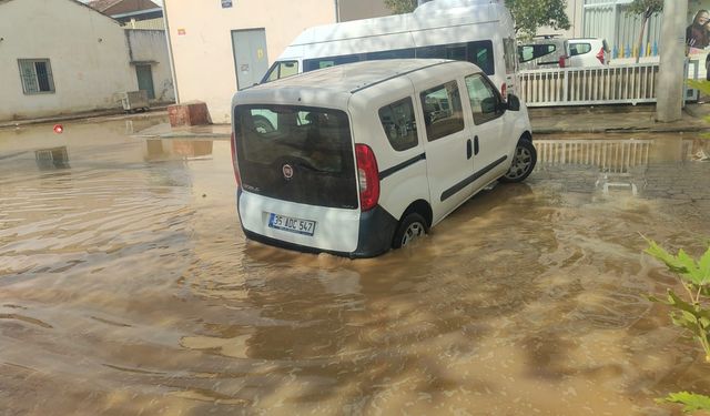 İzmir Ödemiş yağmura teslim