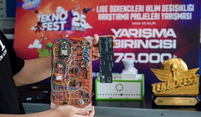 TEKNOFEST birincisi İzmirli gençten umut olan buluş