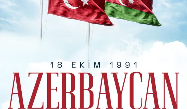 Cumhurbaşkanı Erdoğan, Azerbaycan'ın bağımsızlık gününü kutladı