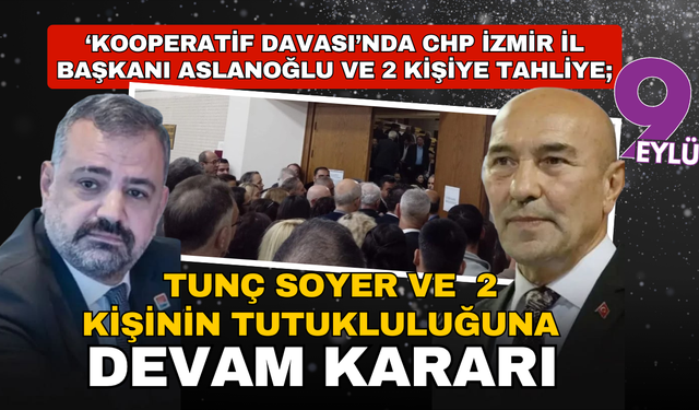 İzmir'deki yolsuzluk davası: 3 kişi tahliye edildi