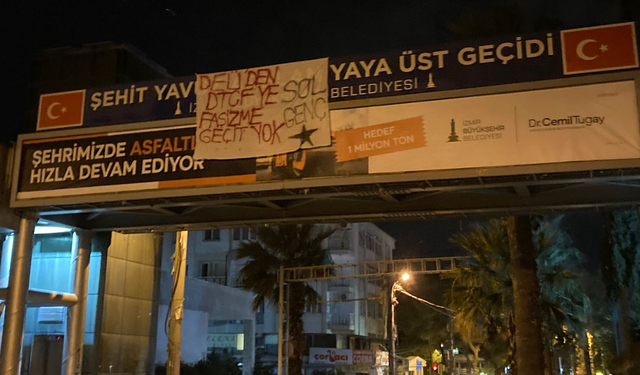 İzmirli öğrencilerden DTCF’ye destek: “Faşizme geçit yok”