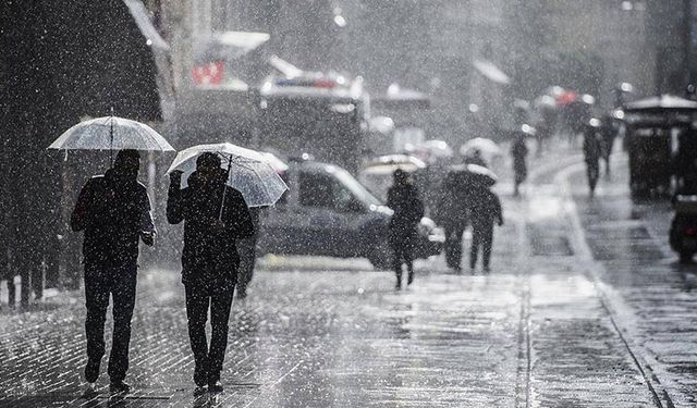 Meteoroloji’den kuvvetli yağış uyarısı: 7 il için sarı kod