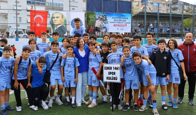 Karabağlar’da amatör spor kulüplerine tarihi destek