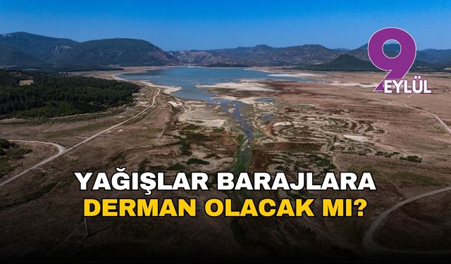 Yağmur barajlara can suyu olacak mı? İşte 4 Ekim İzmir baraj doluluk oranları