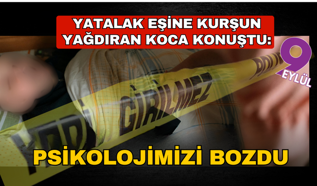 Yatalak eşini öldüren koca: "6 yıldır kanserdi, psikolojimiz bozuldu"