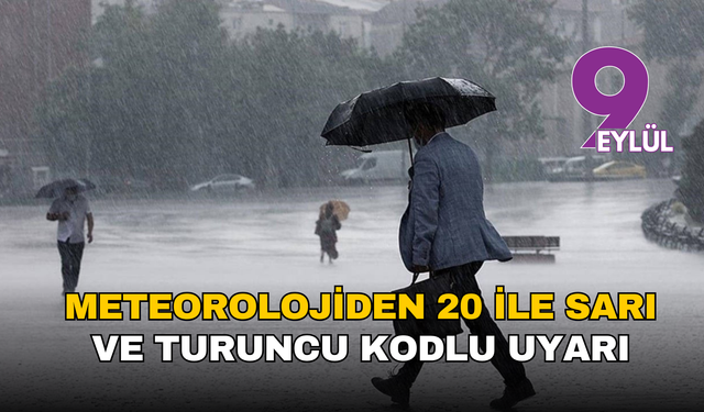 Meteorolojiden 20 ile sarı ve turuncu kodlu uyarı: İstanbul ve Ege alarmda