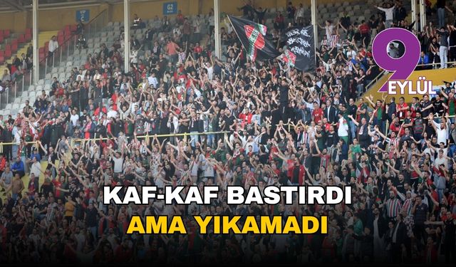 Karşıyaka bastırdı ama yıkamadı: Zirve yolunda evde iki puan bıraktı