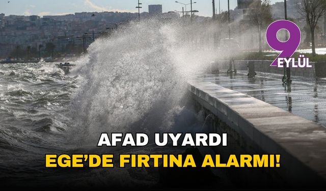 Marmara ve Ege’de saatli sağanak alarmı: Sel ve hortum riskine karşı uyarı
